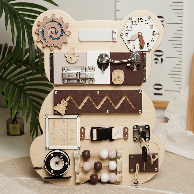 Bear Adventure Activity Wall